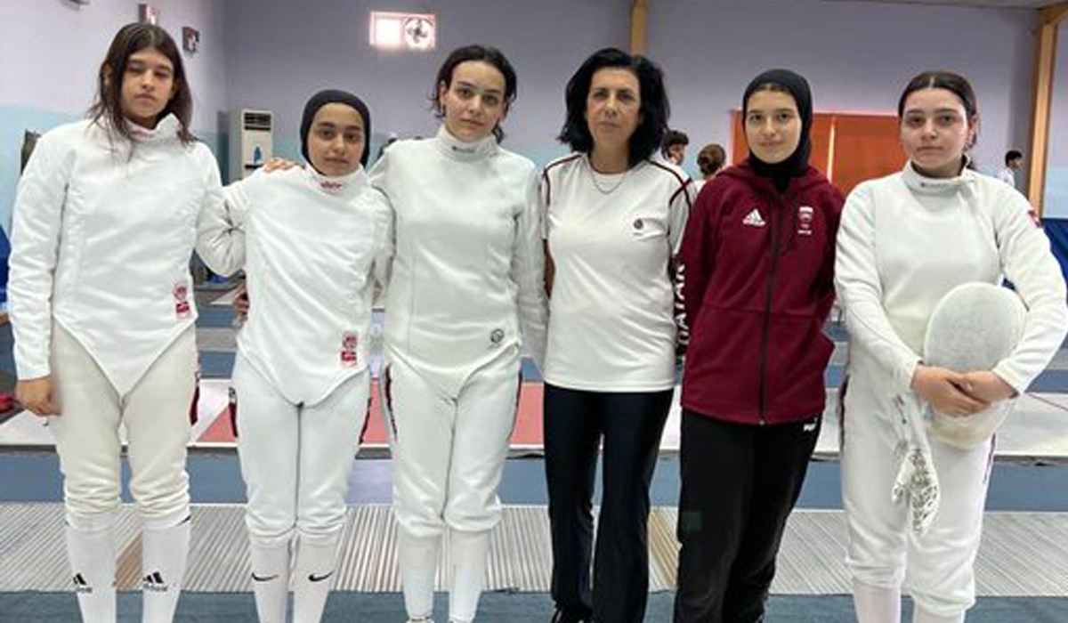Qatar Claims 6 Medals in West Asian U-20 Fencing Championship